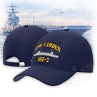 USS CAMDEN AOE 2 Baseball Cap Unisex Dad Hat Adjustable Snapback Hat for Men