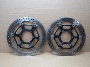 Honda CBR1000RR Fireblade 2013 5,907 miles front brake discs pair Yutaka (9807) - Picture 1 of 15