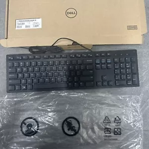 Dell KB216-BK-US KEYBOARD BNIB Wired Black - Picture 1 of 8