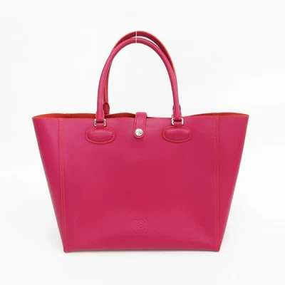 LOEWE Tote Bag Pink Orange Leather - Image 1 of 4
