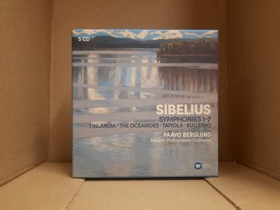 5 CD NM++ Sibelius - Helsinki Philharmonic Orchestra, Paavo Berglund Warner - Bild 1 von 4