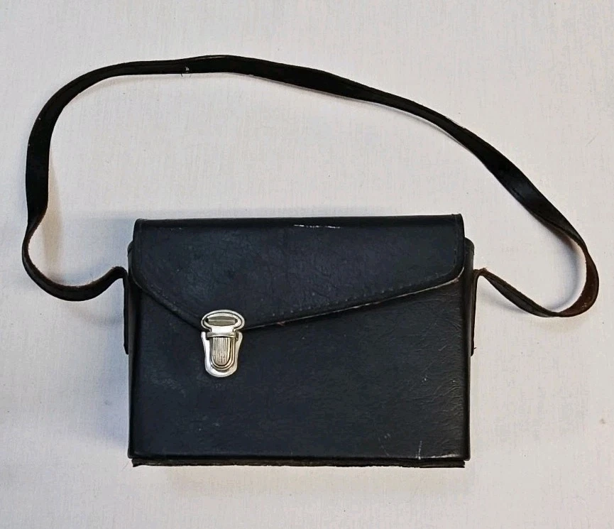 Vintage Kodak Instamatic Movie Camera Leather Hard Bag Case Made in Hong Kong - Image 1 of 4
