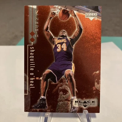1998-99 Upper Deck Black Diamond - Double Diamond #45 Shaquille O'Neal /3000  - Image 1 of 2