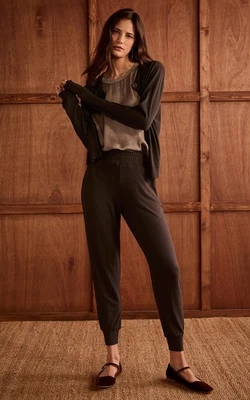 NWOT Women's CABI Brown Relaxed Jogger Size Small Style#4897 Fall 2025 - Image 1 of 4