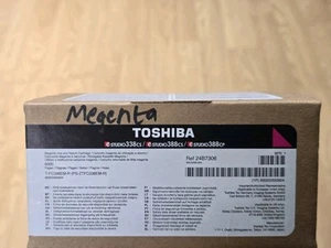 Toshiba T-FC33EY-R magent Toner Cartridge for e-Studio 338CS/388CS/388CP–New OEM - Afbeelding 1 van 2