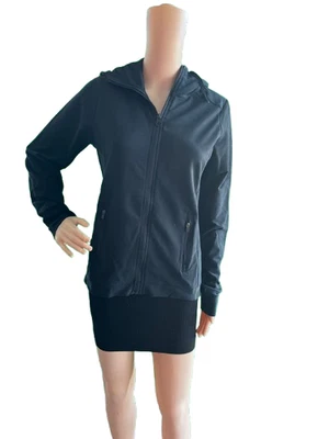 Venice Beach Damen Sweatjacke KIRSTY  Langarm mit Kapuze schwarz - Bild 1 von 2