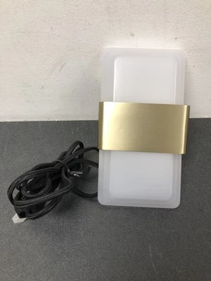 Globe Electric 1-Light LED Wall Sconce in Matte Brass Finish - Image 1 of 3