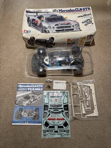 New Tamiya TGX Mercedes Clk- Gtr 1/8 Rc Nitro Engine New build Rare 44009 - Picture 1 of 19