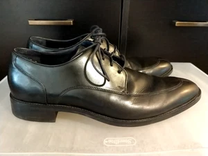 Cole Haan Grand OS Men Sz 11 M Black Leather Casual Oxford Dress Shoes - Picture 1 of 5