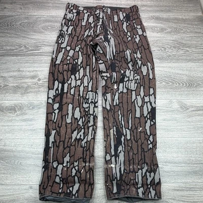 Vintage Cabelas Pants Mens 36x32 Trebark Camo Goretex Wool USA Made Hunting READ - Image 1 of 4