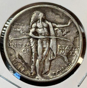 1926-S Oregon Half Dollar Nice Original XF+ CHRC - Picture 1 of 2