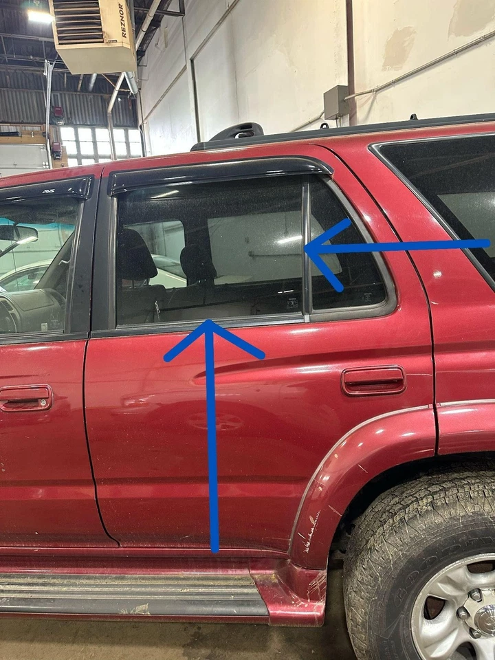 1996-2002 TOYOTA 4RUNNER Left Rear Passenger Door Glass Window - Imagem 1 de 1