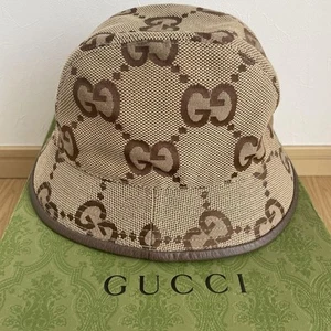 GUCCI GG Supreme Jumbo Tulpenhut Kappe Sehr Guter Zustand - Bild 1 von 11
