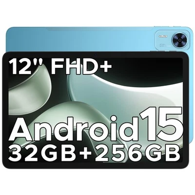 T36(2025) Android 15 Tablet,12 inch Tablet 32GB+256GB/2TB Expand Octa-Core Ga... - Image 1 of 4