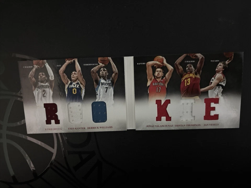 2012-13 Panini Preferred /249 Rookies Booklet Kyrie Irving Kanter Thompson Enes - Image 1 of 4