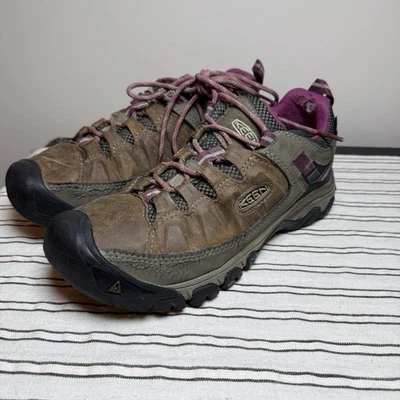 KEEN Targhee Waterproof Leather Lace Hiking Trail Shoes Women’s US 8 EU 38.5 - Image 1 of 4