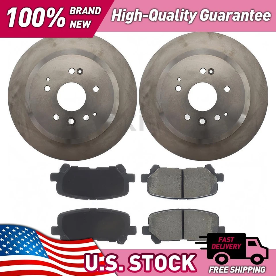 Kit de actualización de freno de disco de piezas centradas traseras para Acura MDX 2014-2016 Foto 1 de 1