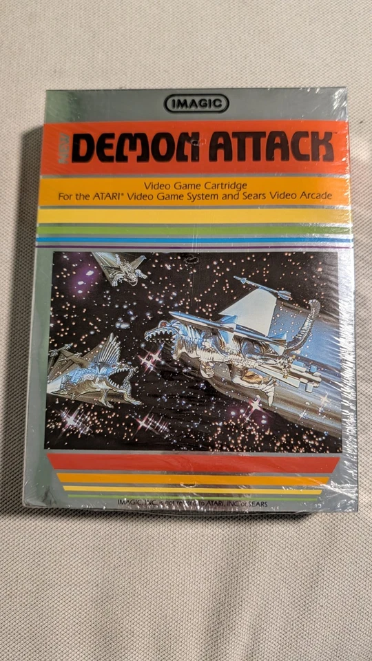 IMAGIC Demon Attack for the Atari 2600!  NIB!! - Image 1 of 4