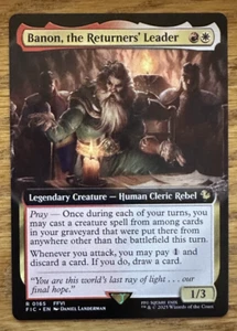 MTG Final Fantasy Commander, Banon, The Returners' Leader - Borderless - Imagen 1 de 1