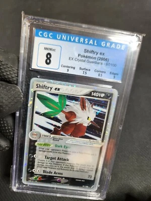 2006 Pokemon EX Crystal Guardians Shiftry ex #97 Holo CGC 7 Near Mint like PSA - Image 1 of 4