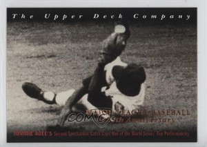 1994 Upper Deck All-Time Heroes Off the Wire 125th Anniversary Tommie Agee #6