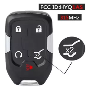 Llavero remoto inteligente HYQ1AS para GMC Terrain 2021 2022 2023 2024 13522899 315 MHz - Imagen 1 de 4