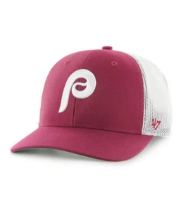 Cappello regolabile camionista Cooperstown rosso marca Philadelphia Phillies '47 - Foto 1 di 2