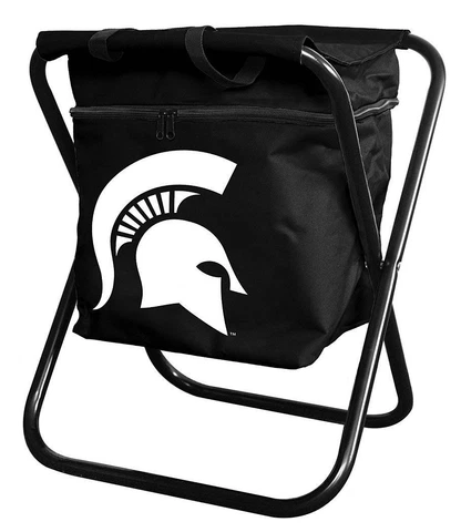Michigan State Spartans NCAA College Tailgate Party Gift Seat Quad Cooler Chair Cover