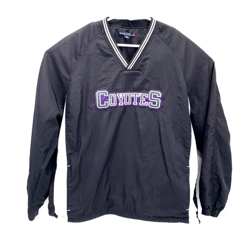 Phoenix Coyotes Pull Over Windbreaker Jacket Mens XL Cover