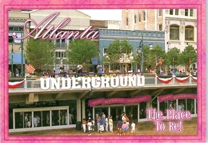 The Place to be Atlanta Underground, Atlanta, Georgia Postkarte - Bild 1 von 2