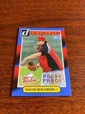 2014 Donruss The Rookies Press Prove #38 David Holmberg Rookie Card
