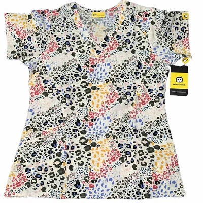 Scrubs Top WonderWink Modern fit Women Small New V Neck - Image 1 of 4