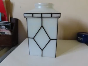 Art Deco Glass Ceiling Light Shade - Picture 1 of 3