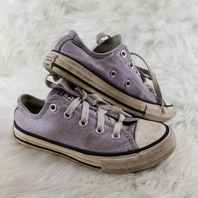 Tenis CONVERSE ALL STAR 667572F púrpura brillante niñas jóvenes talla US 13 EUR 31 Foto 1 de 4