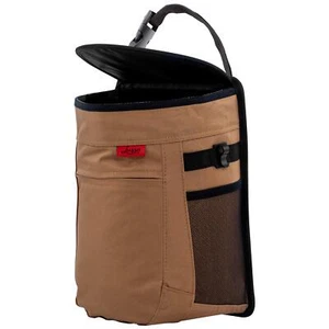 2.5 Gallon Spill-Proof Car Trash Can Leak-Proof Hanging Garbage Bin Tan - Picture 1 of 8
