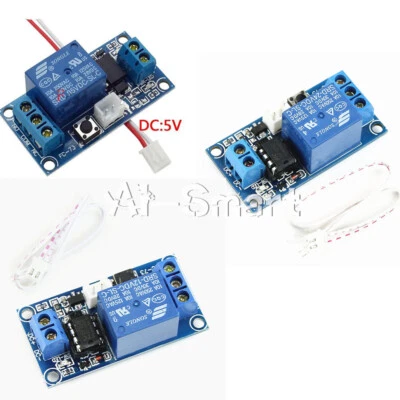 DC 5V/12V/24V 1 Channel Latching Relay Module With Touch Bistable Switch MCU DIY - Image 1 of 4