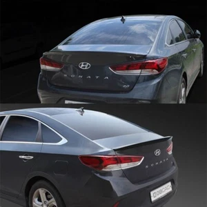 Painted Trunk Lip Spoiler for Hyundai Sonata 2018~2019 (4 Paint Options) - Picture 1 of 15