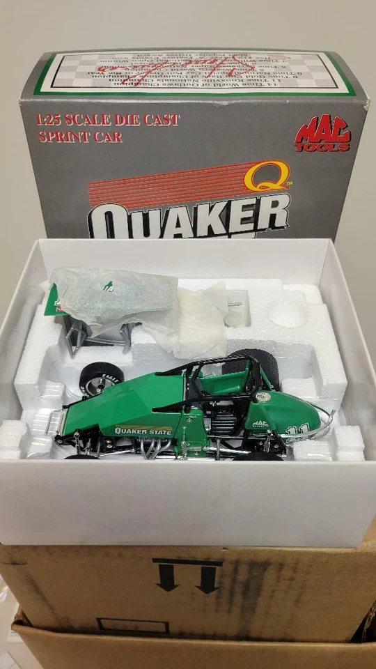 GMP Steve Kinser Sprint Car Quaker State MAC Tools 1:25 Diecast  - Image 1 of 1