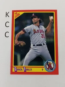1990 Score #380 Chuck Finley California Angels - Picture 1 of 2