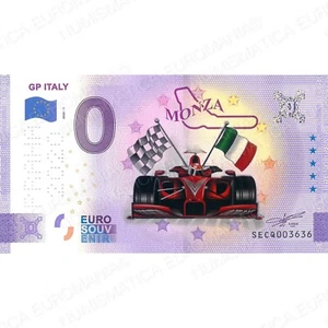 Zero Euro Souvenir Banknote Italien 2020 Gp Italy Monza - Bunt Original - Picture 1 of 1