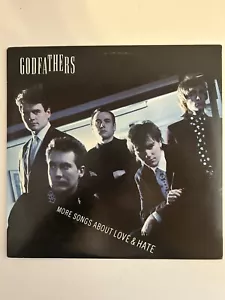 MORE SONGS ABOUT LOVE & HATE Godfathers Vinyl LP Album 1989 Epic Records EX COND - Picture 1 of 4