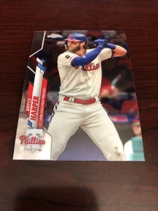 2020 Topps Chrome Bryce Harper #97 Philadelphia Phillies *Mint* - Picture 1 of 2