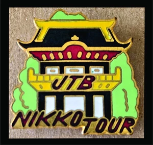 Pin de coleccionista - JTB Japón Travel Bureau Nikko Tour Travel Souvenir Pinback - Imagen 1 de 1