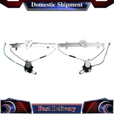 TYC Front Power Window Motor and Regulator Assembly For 2001-2005 Honda Civic - Image 1 of 4