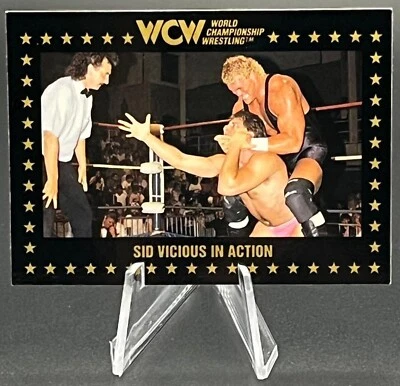 1991 Championship Marketing WCW Wrestling Card #43 Sid Vicious NM - Image 1 of 2