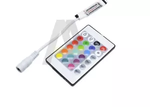 RGB LED Strip Lights Controller Driver - 4 Pin - With Remote Control. 12V - Picture 1 of 1