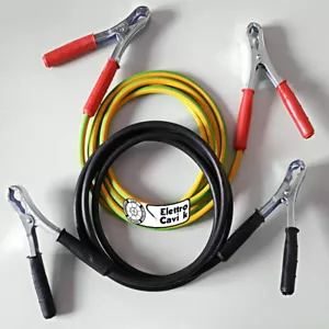 CAVI PER BATTERIA AUTO MOTO SCOOTER FURGONI 35 mm² 3+3 mt IN RAME PROFESSIONALI - Foto 1 di 4