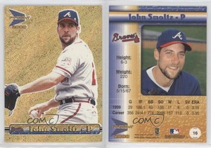2000 Pacific Prism Gold Rapture John Smoltz #16 HOF