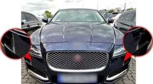 APTO PARA JAGUAR XF X260 2015 LAVADORA DELANTERA FARO BOQUILLA CUBIERTA PARACHOQUES L+R - Imagen 1 de 4