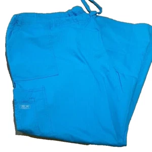 Cherokee Workwear Lt. Blue Women 3XL Scrub Pants New - Picture 1 of 4